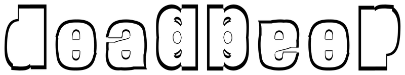 Ambigram for deadbeef in Harvest 